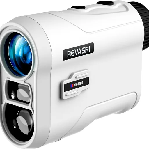 REVASRI Golf Rangefinder with Slope and Pin Lock Vibration, External Slope Switch for Golf Tournament Legal, Rangefinders with Rechargeable Battery 600/1000YDS Laser Range Finder