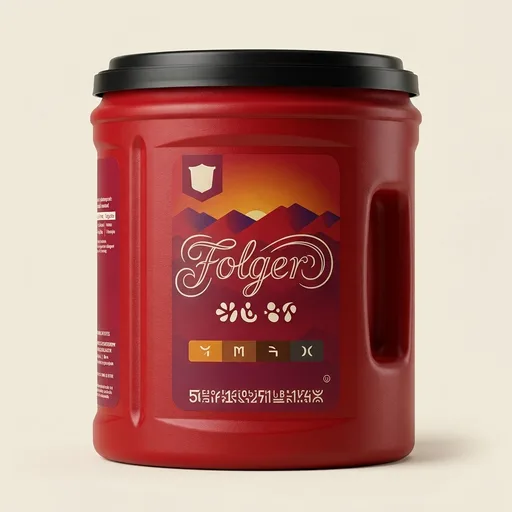 Folgers Coffee, Classic(Medium) Roast, 51 Ounce, Red